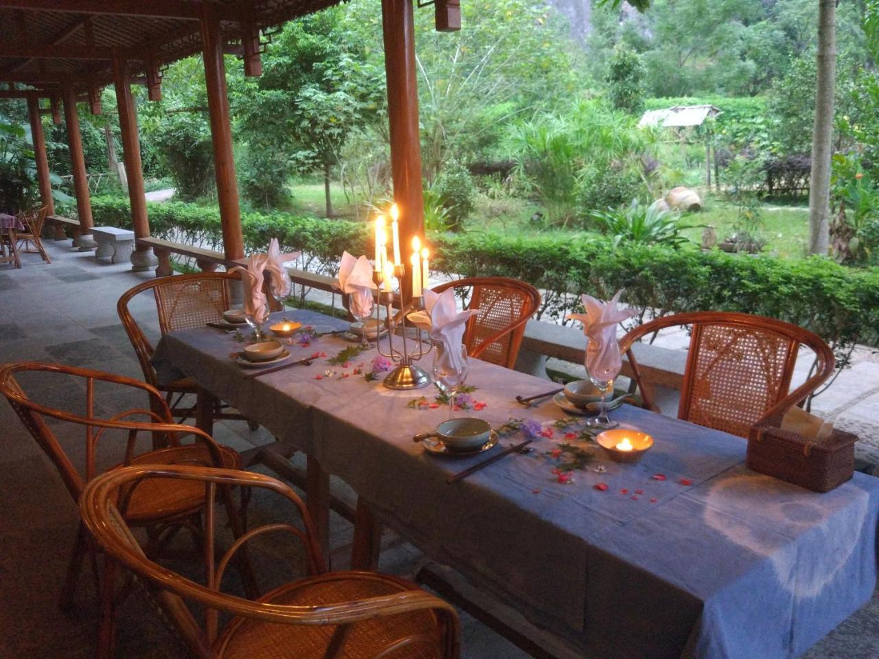 Nirvana Organic Farm Inn Yangshuo Bagian luar foto