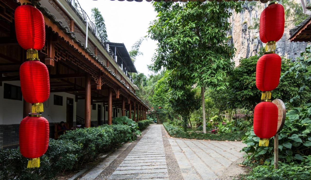 Nirvana Organic Farm Inn Yangshuo Bagian luar foto